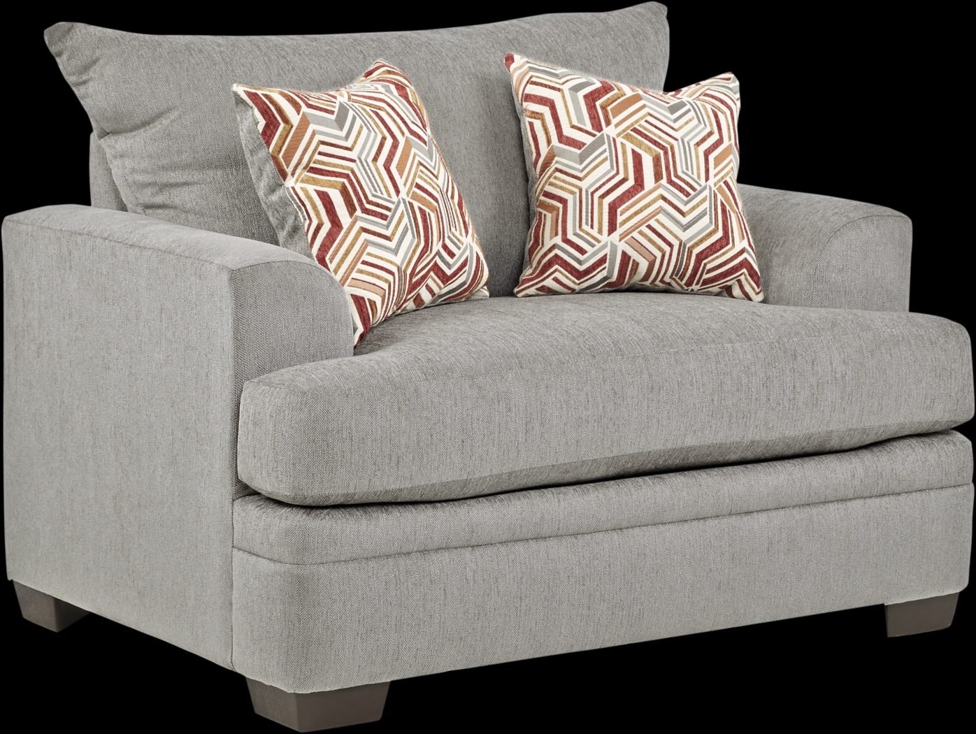 Marquis Heights Pewter Chair - Thumbnail - Image 1