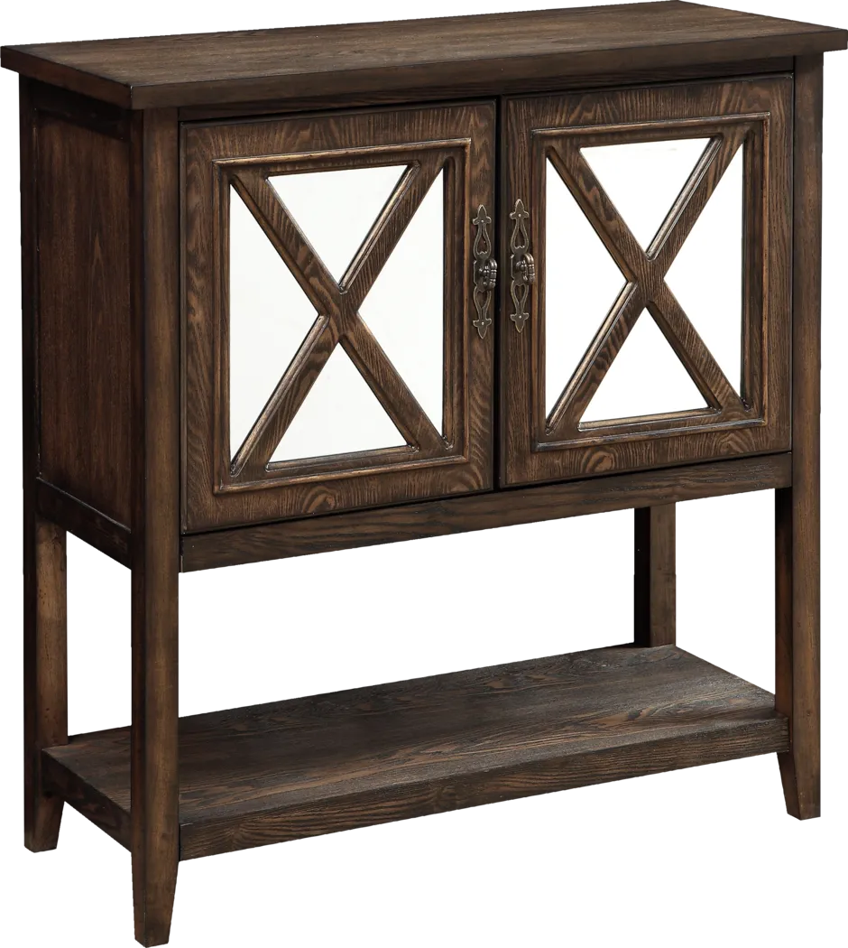 Marrone Brown Accent Cabinet - Thumbnail - Image 1