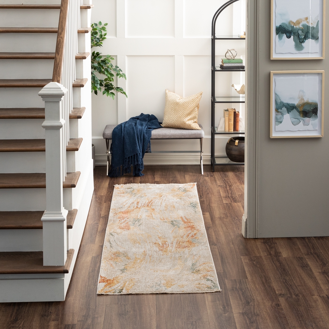 Marsad Beige 2'6 x 7'6 Runner Rug - Thumbnail - Image 2