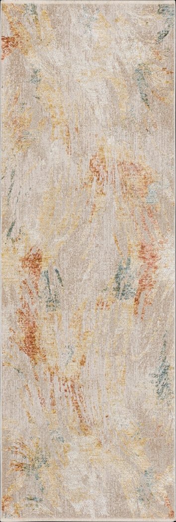 Marsad Beige 2'6 x 7'6 Runner Rug - Thumbnail - Image 1