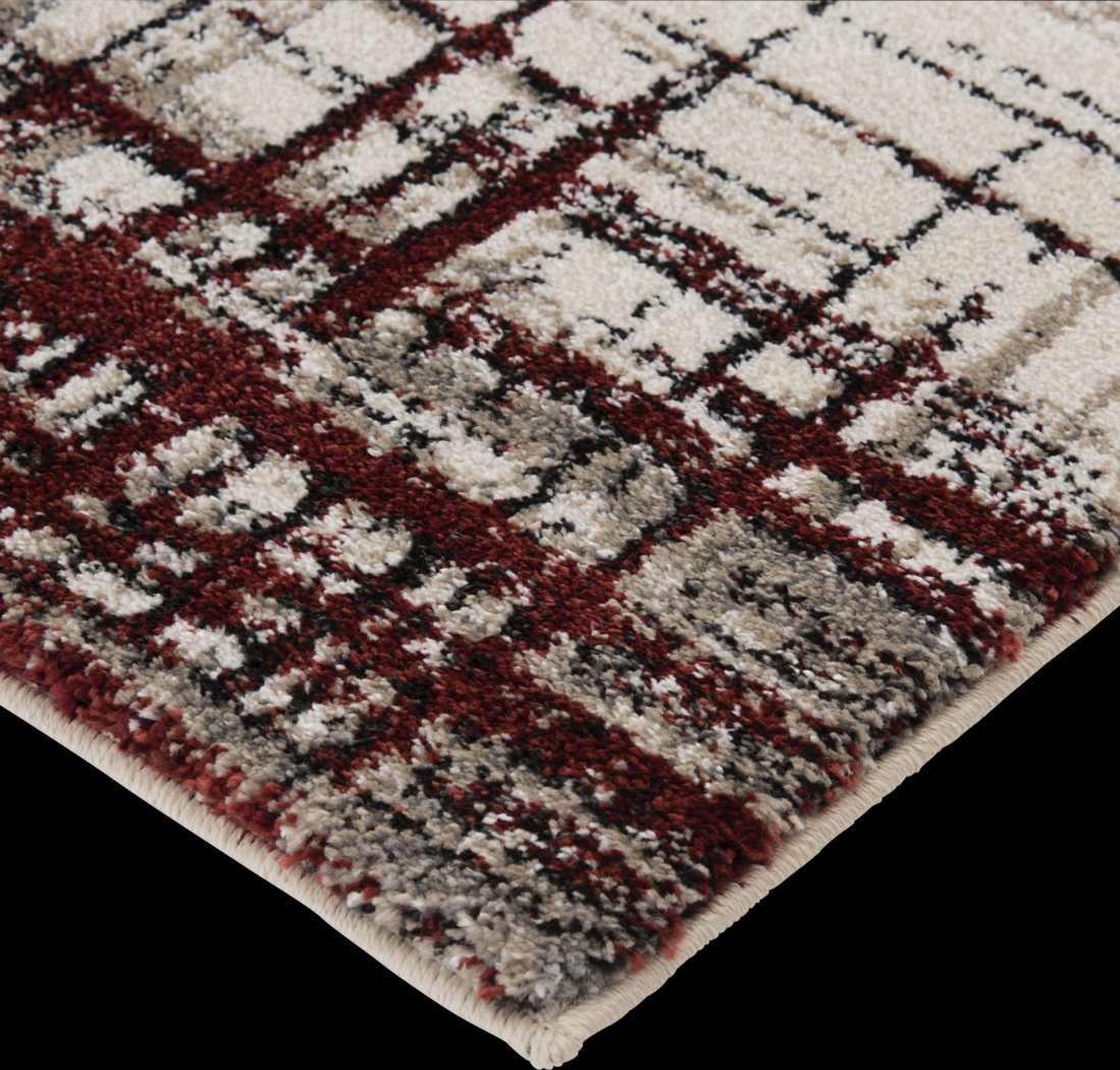 Marsan Red 5' x 7'3 Rug - Thumbnail - Image 3