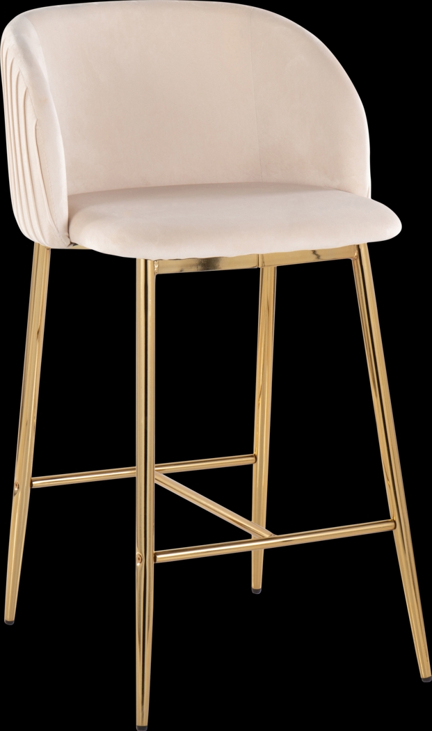 Marsanne I White Counter Height Stool, Set of 2 - Thumbnail - Image 3