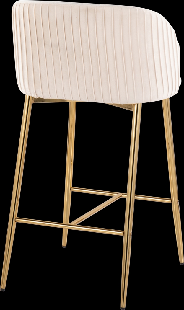 Marsanne I White Counter Height Stool, Set of 2 - Thumbnail - Image 5