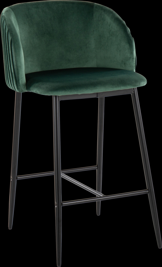 Marsanne II Green Counter Height Stool, Set of 2 - Thumbnail - Image 3