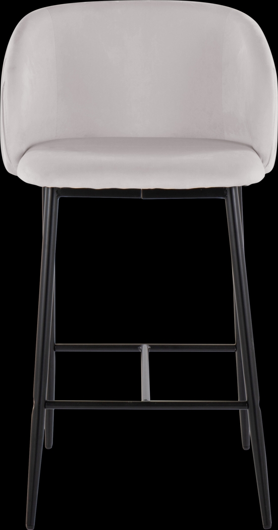 Marsanne II Silver Counter Height Stool, Set of 2 - Thumbnail - Image 5