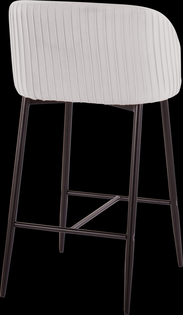 Marsanne II Silver Counter Height Stool, Set of 2 - Thumbnail - Image 9