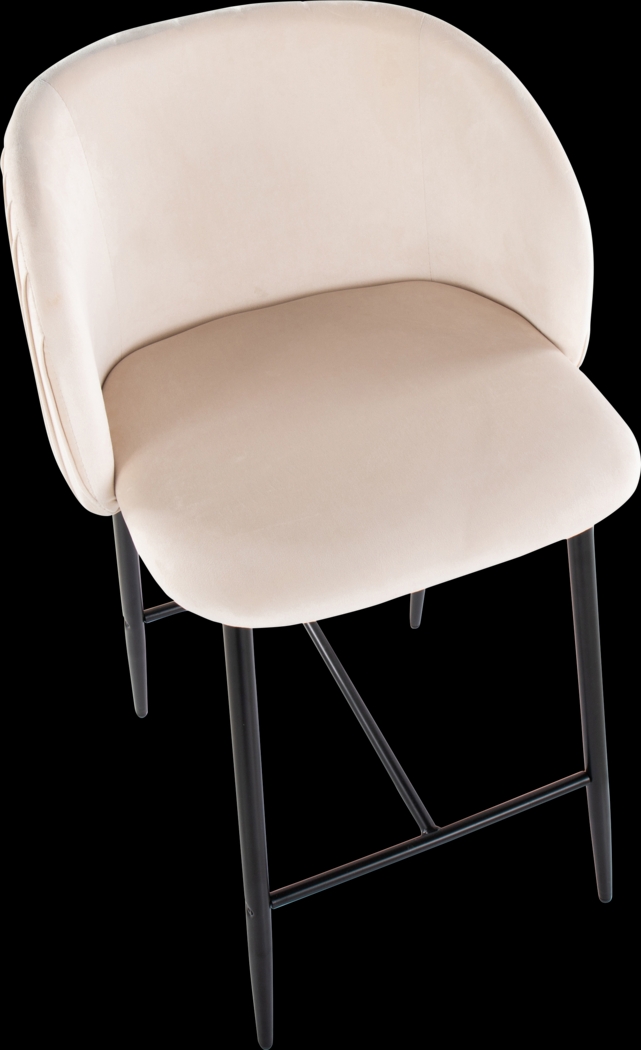 Marsanne II White Counter Height Stool, Set of 2 - Thumbnail - Image 4