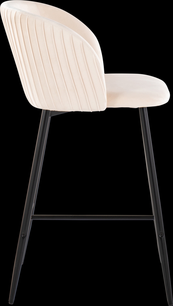 Marsanne II White Counter Height Stool, Set of 2 - Thumbnail - Image 7