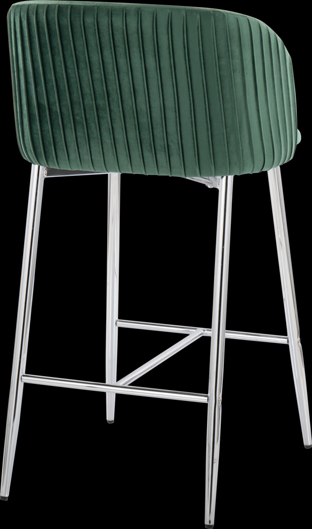 Marsanne III Green Counter Height Stool, Set of 2 - Thumbnail - Image 4