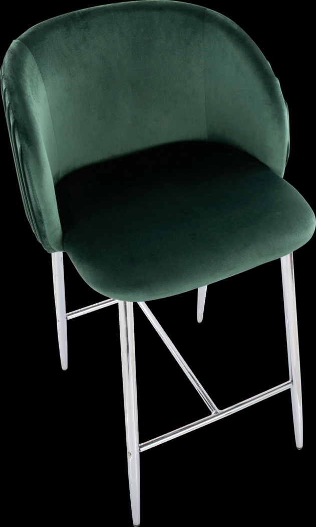 Marsanne III Green Counter Height Stool, Set of 2 - Thumbnail - Image 6