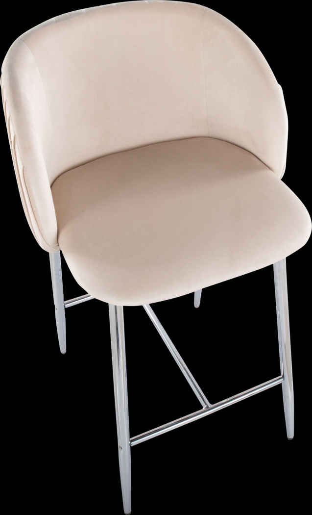 Marsanne III White Counter Height Stool, Set of 2 - Thumbnail - Image 5