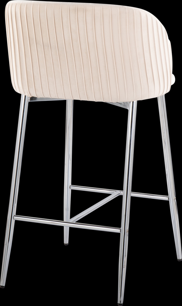 Marsanne III White Counter Height Stool, Set of 2 - Thumbnail - Image 7