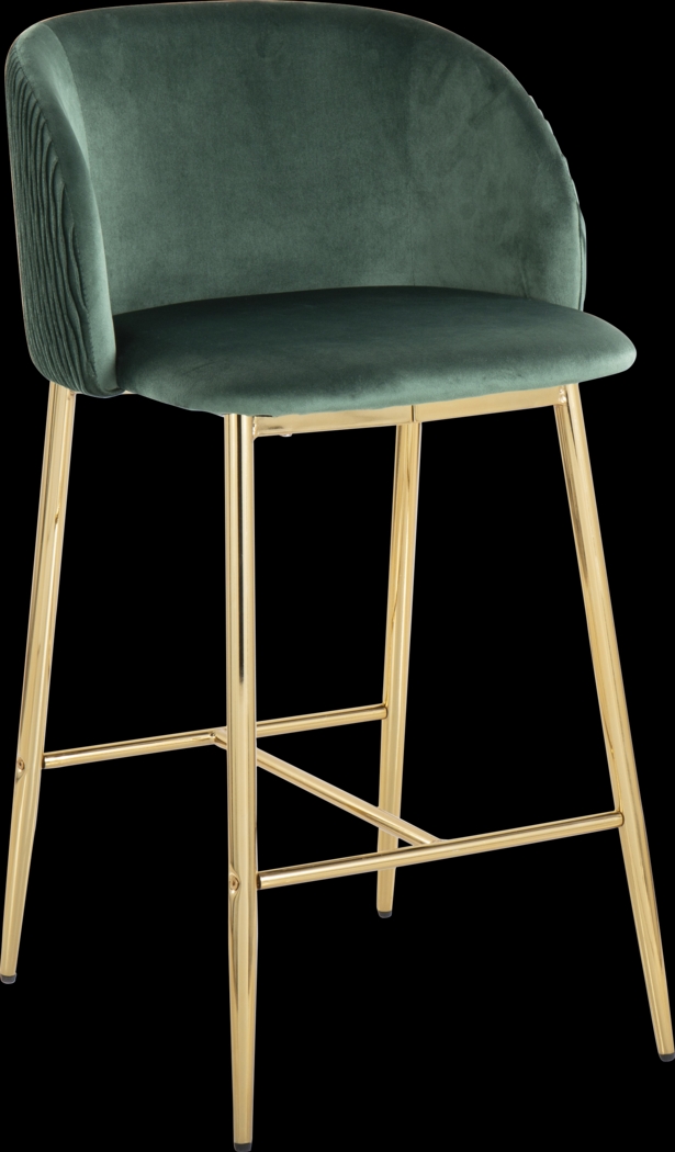 Marsanne IV Green Counter Height Stool, Set of 2 - Thumbnail - Image 3