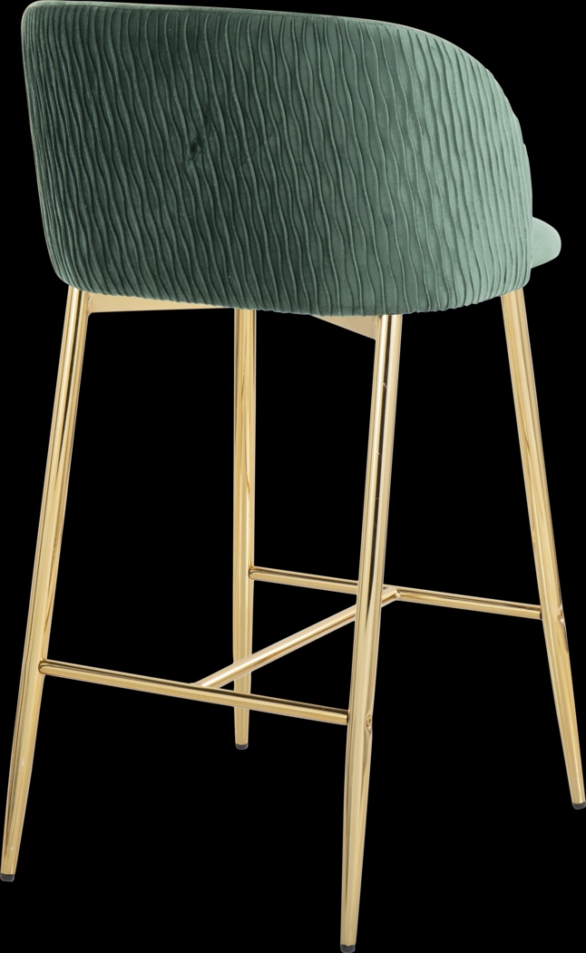 Marsanne IV Green Counter Height Stool, Set of 2 - Thumbnail - Image 6