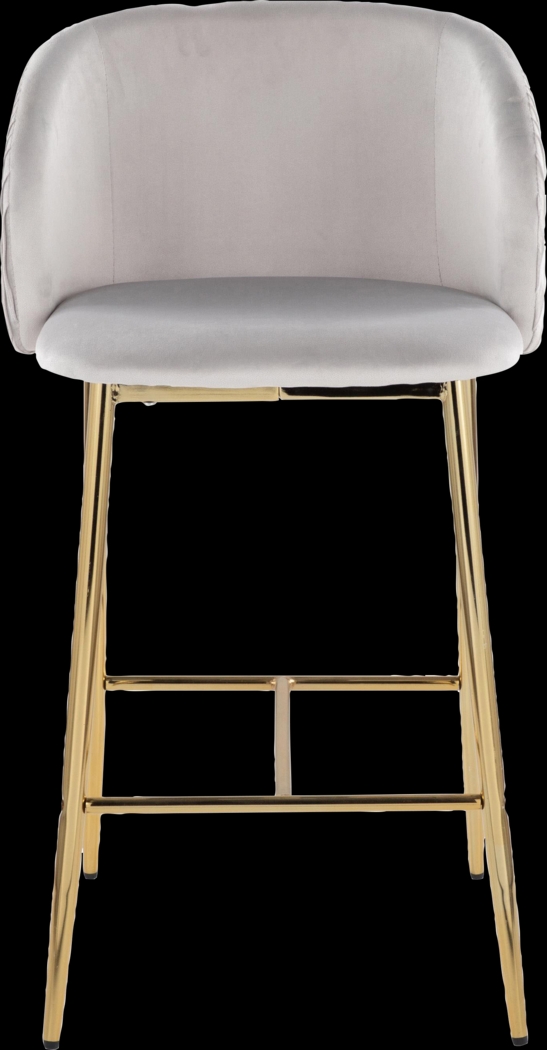 Marsanne IV Silver Counter Height Stool, Set of 2 - Thumbnail - Image 7