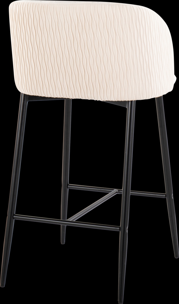 Marsanne V White Counter Height Stool, Set of 2 - Thumbnail - Image 3