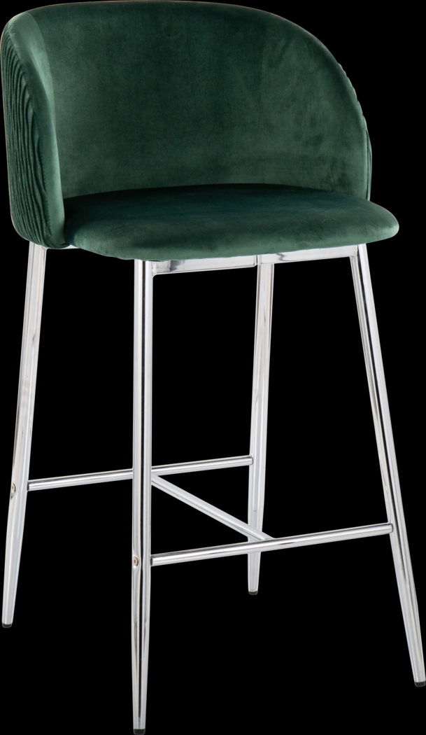 Marsanne VI Green Counter Height Stool, Set of 2 - Thumbnail - Image 3