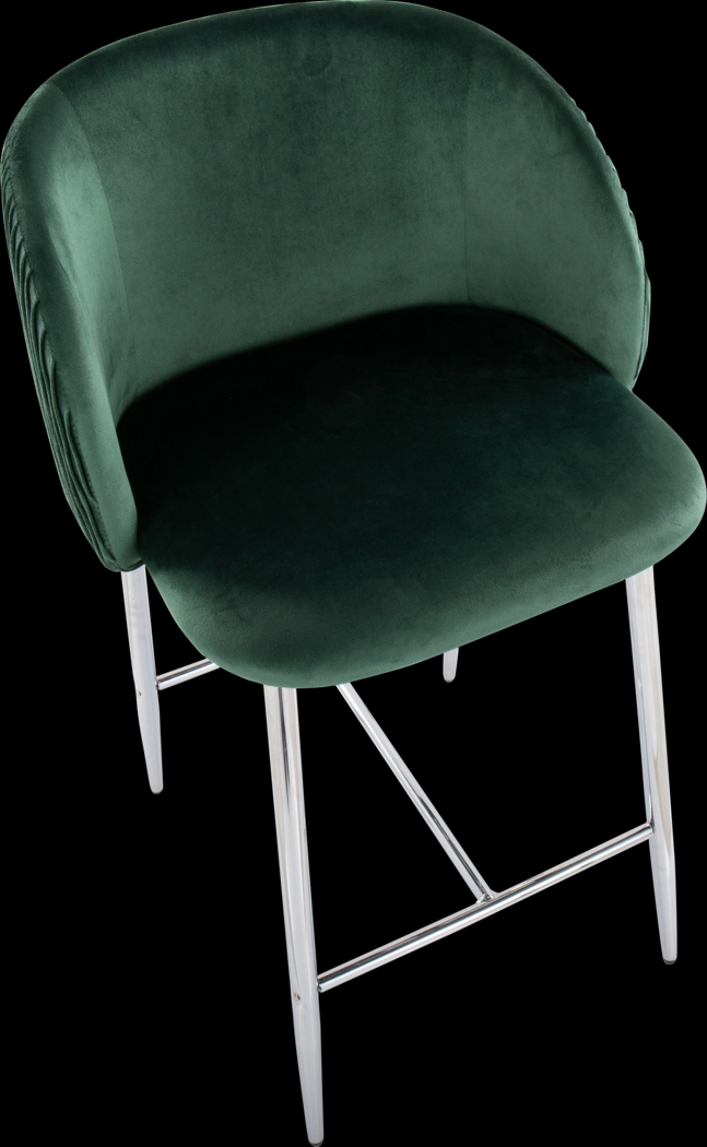 Marsanne VI Green Counter Height Stool, Set of 2 - Thumbnail - Image 8