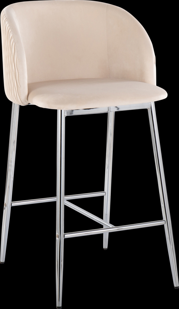 Marsanne VI White Counter Height Stool, Set of 2 - Thumbnail - Image 3