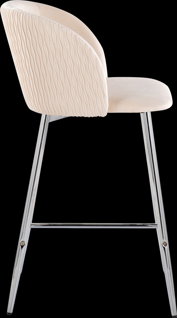 Marsanne VI White Counter Height Stool, Set of 2 - Thumbnail - Image 4