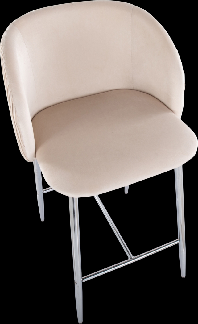 Marsanne VI White Counter Height Stool, Set of 2 - Thumbnail - Image 8