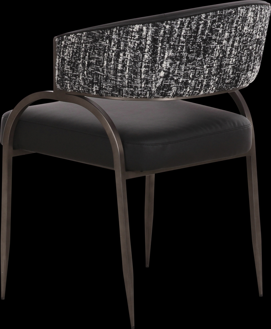 Marscoms I Black Arm Chair - Thumbnail - Image 4