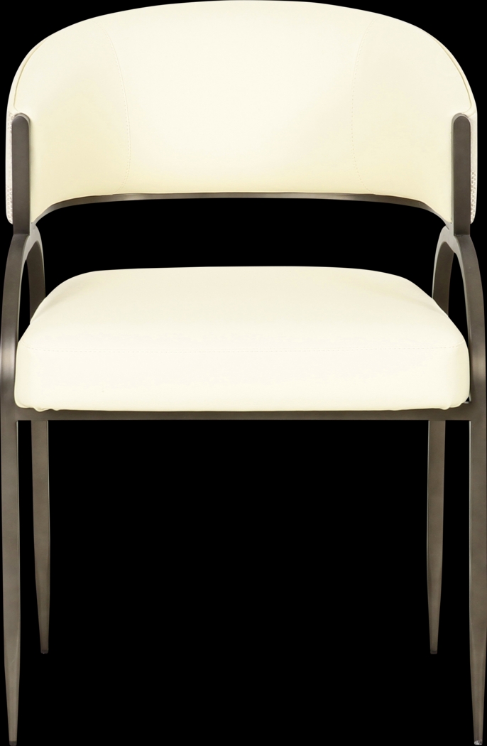Marscoms II Cream Arm Chair - Thumbnail - Image 4