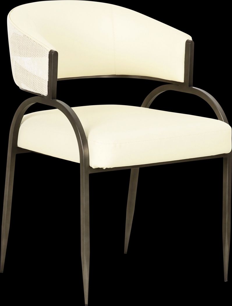 Marscoms II Cream Arm Chair - Thumbnail - Image 1