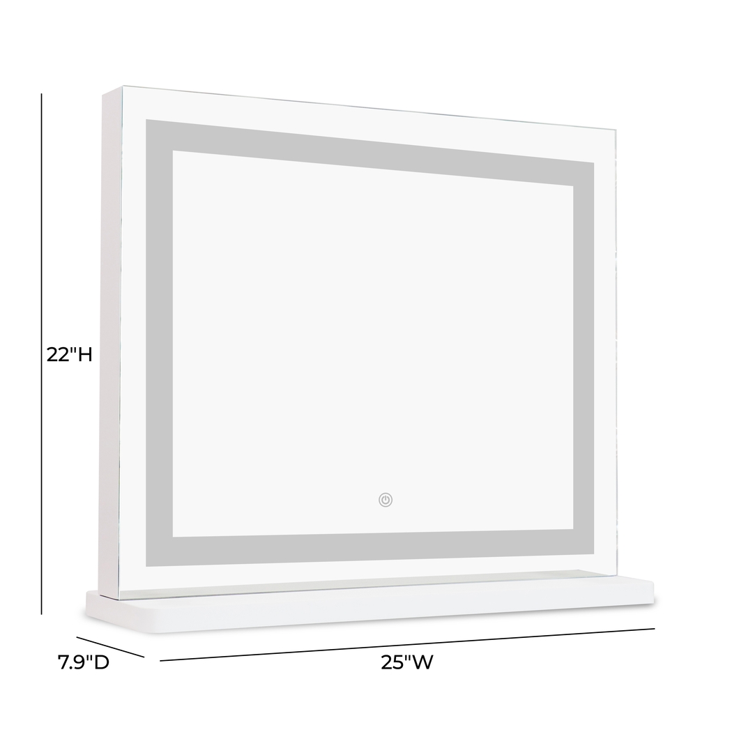 Marshbank I Silver Vanity Mirror - Thumbnail - Image 2