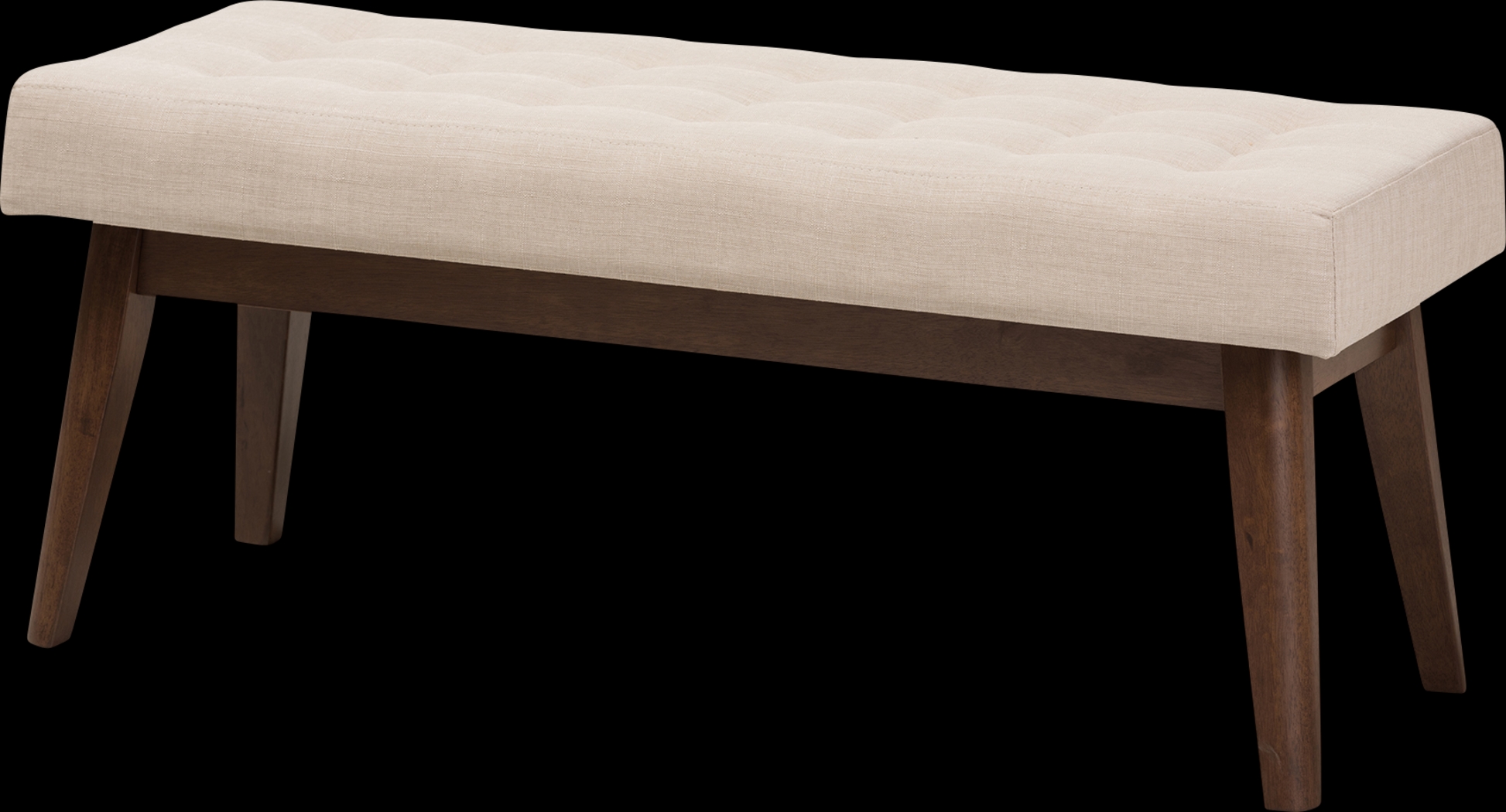 Marshead Beige Accent Bench - Thumbnail - Image 1