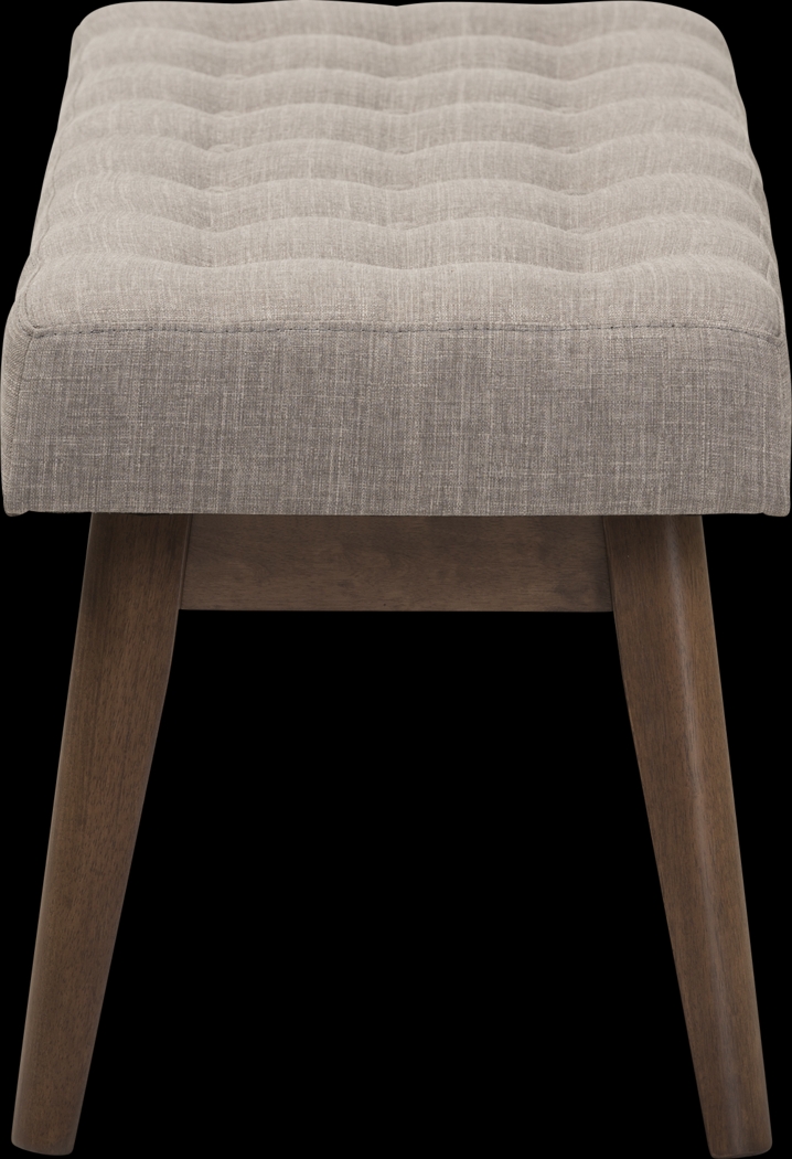 Marshead Light Gray Accent Bench - Thumbnail - Image 5