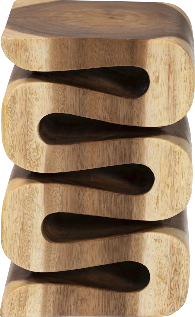 Marshlife Brown End Table - Thumbnail - Image 3