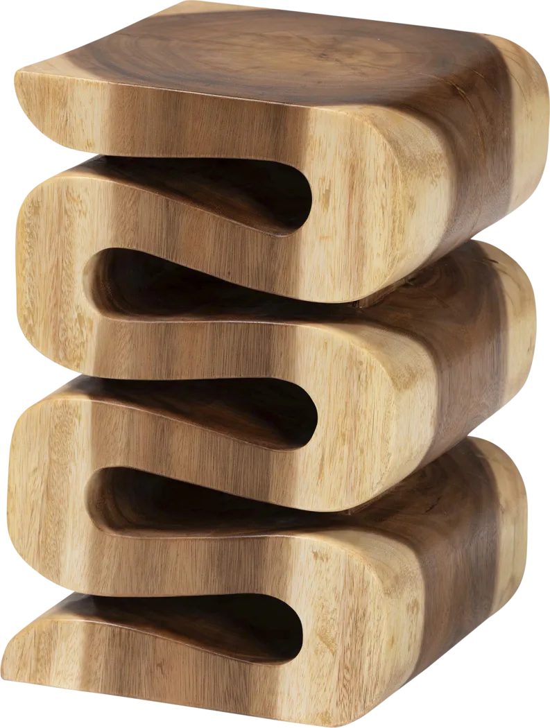 Marshlife Brown End Table - Thumbnail - Image 1