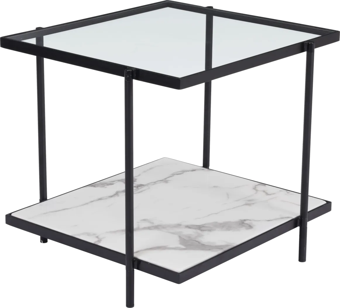 Marsily Black End Table - Thumbnail - Image 1