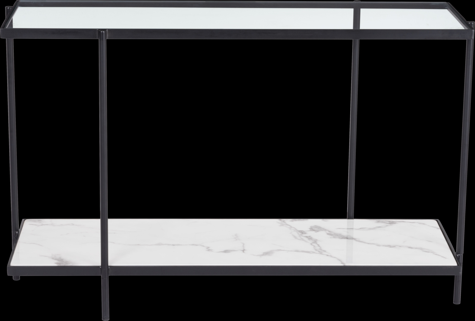 Marsily Black Sofa Table - Thumbnail - Image 3