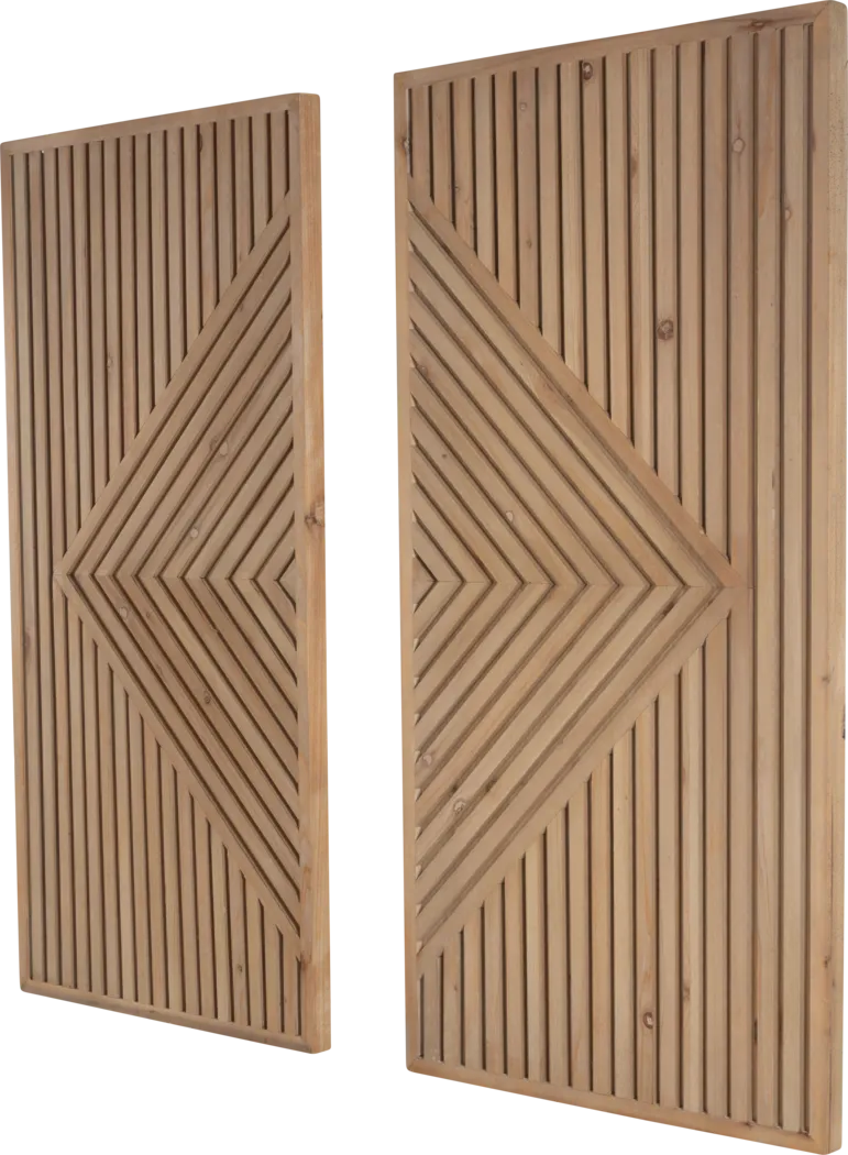Marsoft Light Oak Wall Decor - Image 13
