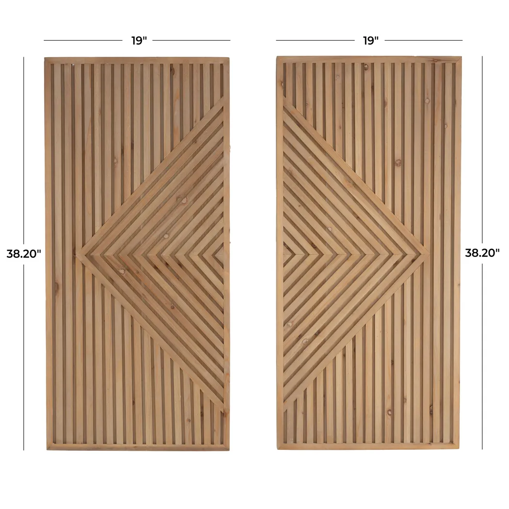 Marsoft Light Oak Wall Decor - Image 15