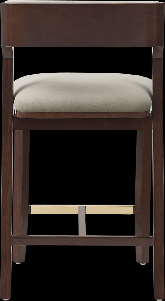 Marspoly Beige Counter Height Stool - Thumbnail - Image 4