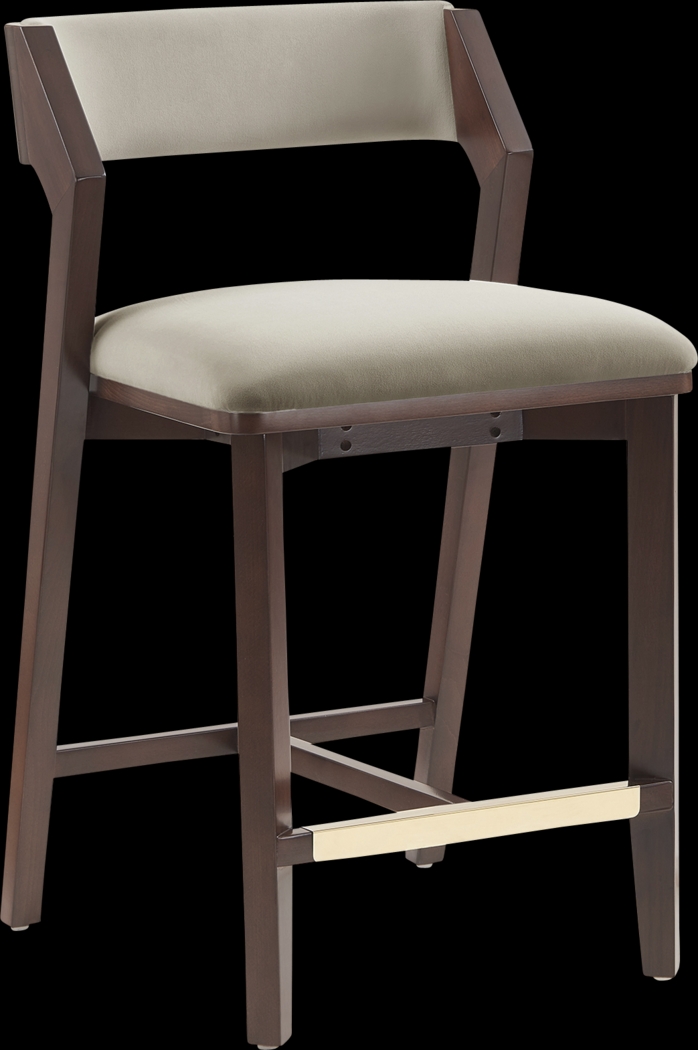 Marspoly Beige Counter Height Stool - Thumbnail - Image 10