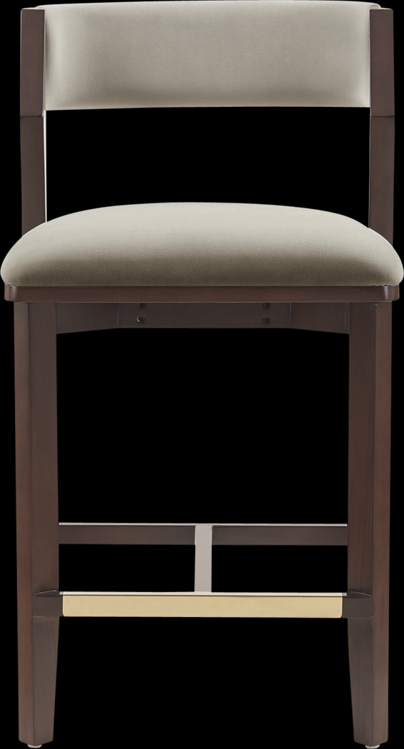 Marspoly Beige Counter Height Stool - Thumbnail - Image 1
