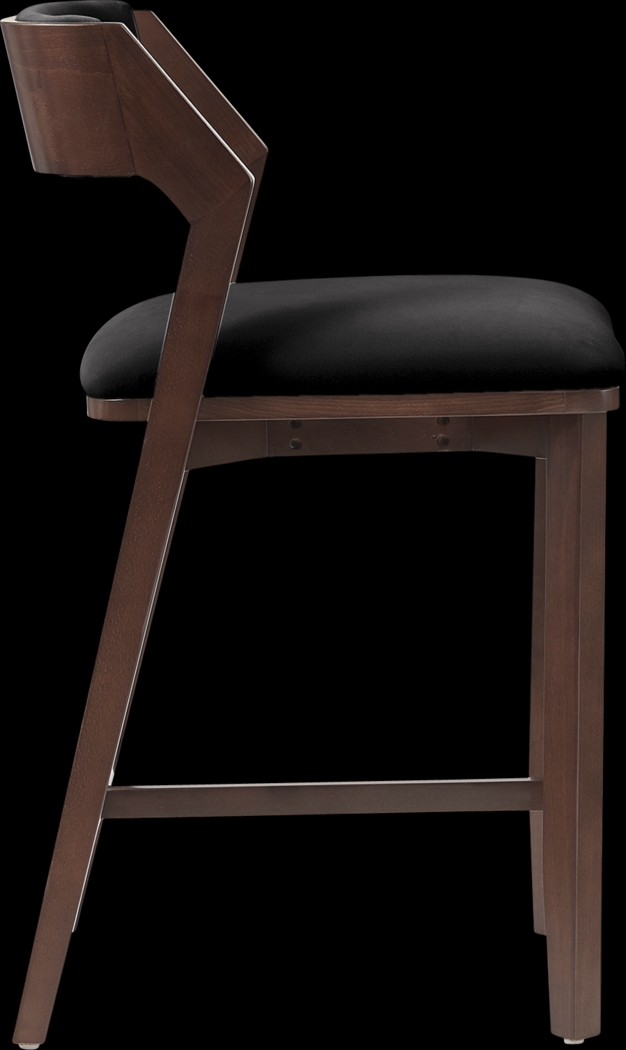 Marspoly Black Counter Height Stool - Thumbnail - Image 7