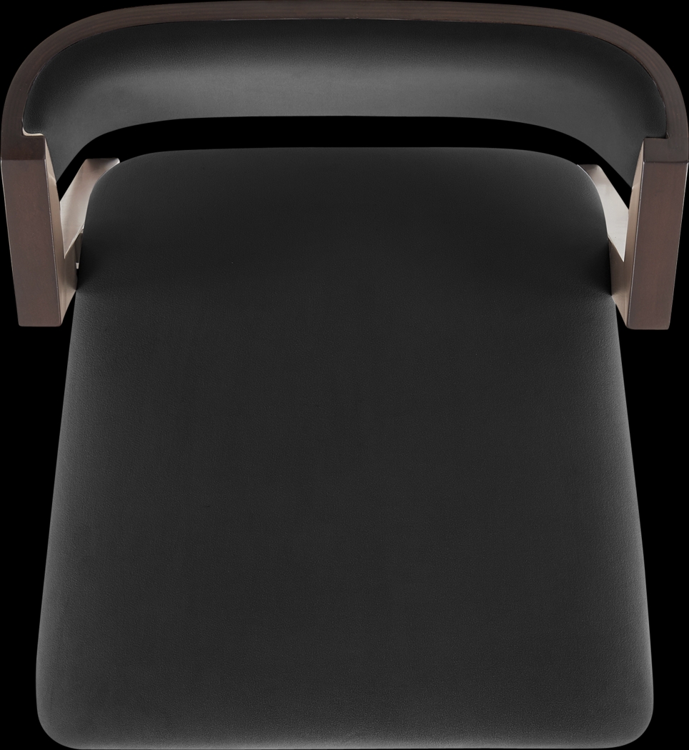 Marspoly Black Counter Height Stool - Thumbnail - Image 9