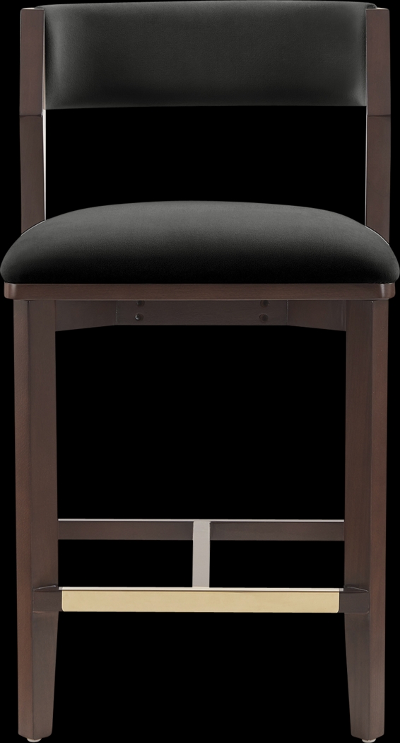 Marspoly Black Counter Height Stool - Thumbnail - Image 1