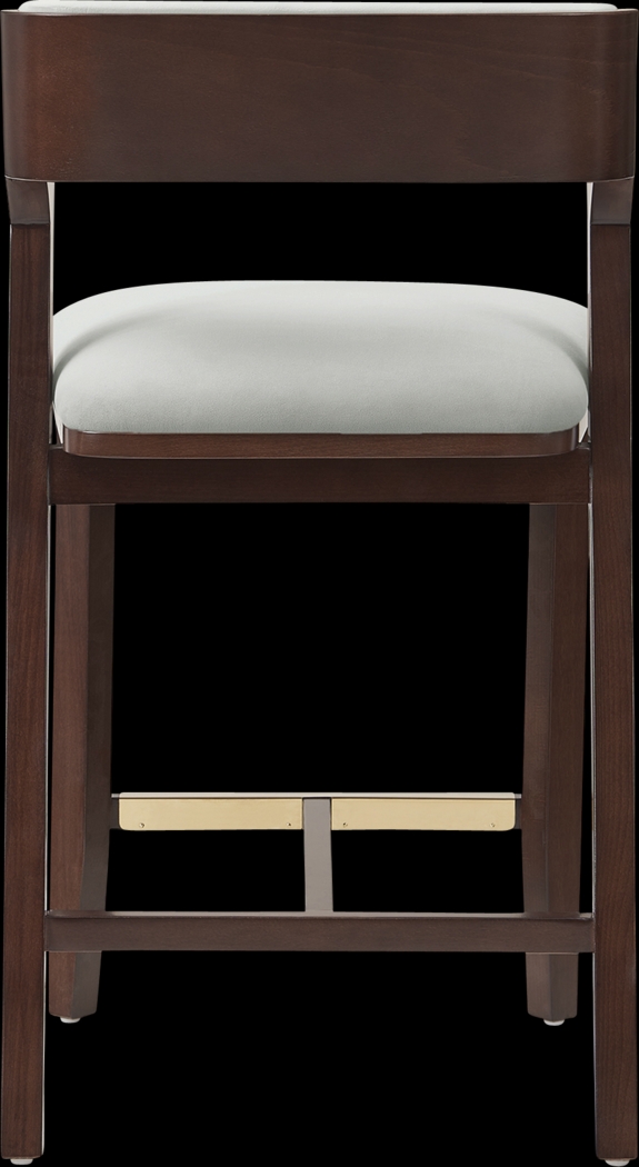 Marspoly White Counter Height Stool - Thumbnail - Image 4