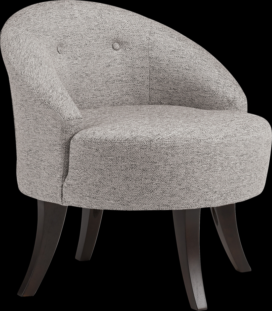 Marsston Black Accent Swivel Chair - Thumbnail - Image 1