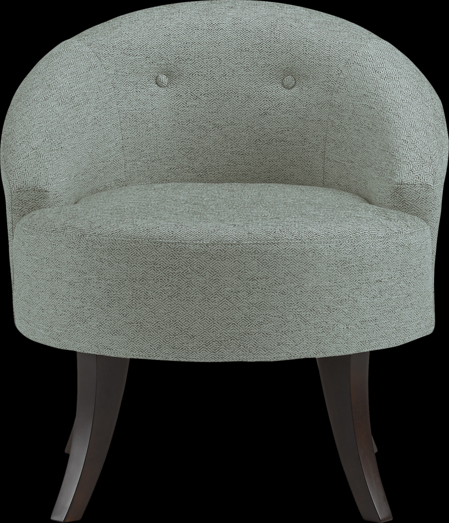 Marsston Blue Accent Swivel Chair - Thumbnail - Image 2