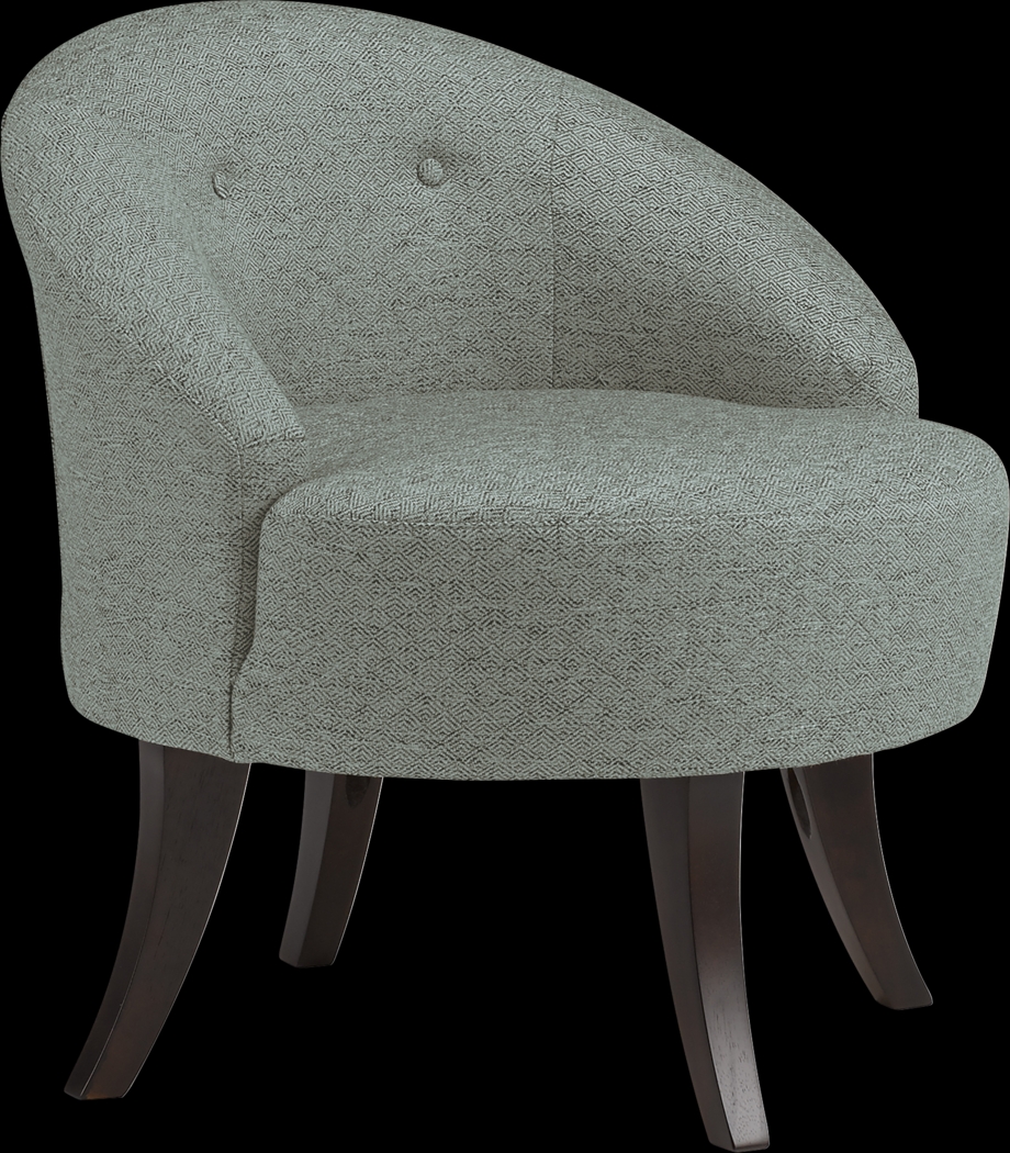 Marsston Blue Accent Swivel Chair - Thumbnail - Image 1