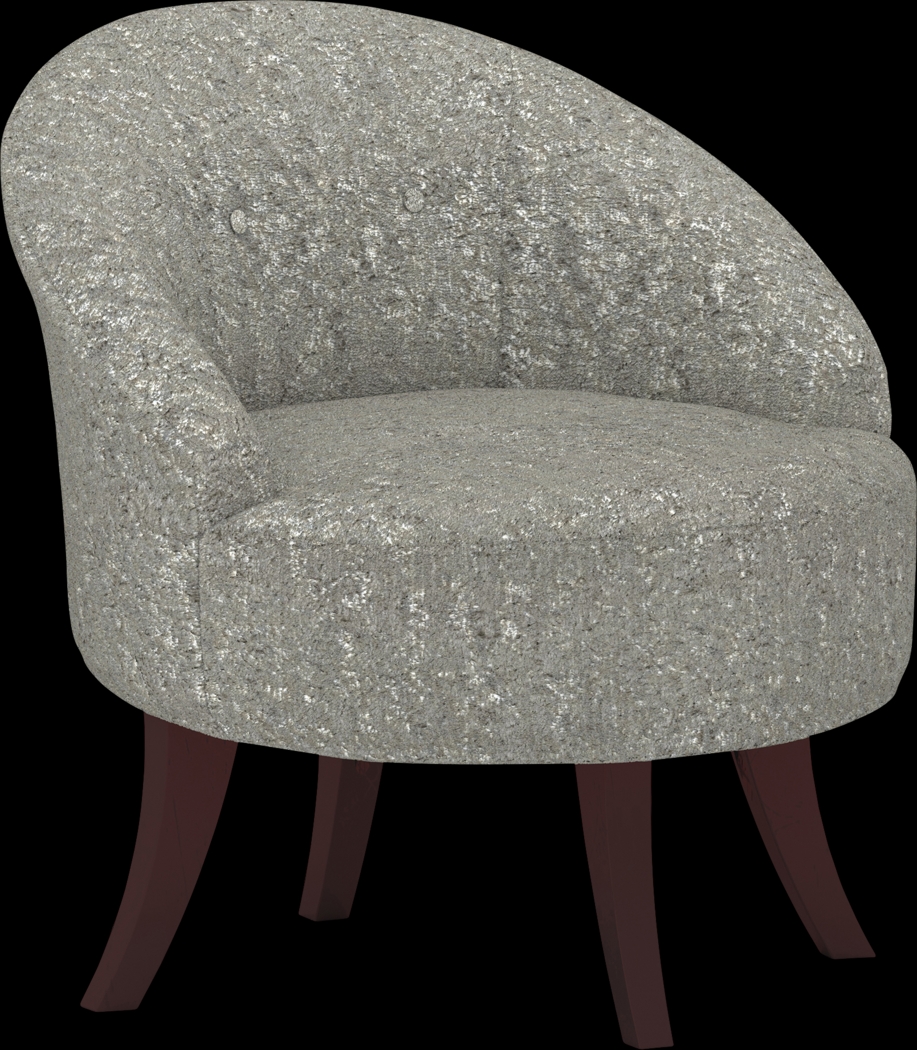 Marsston Gray Accent Swivel Chair - Thumbnail - Image 1