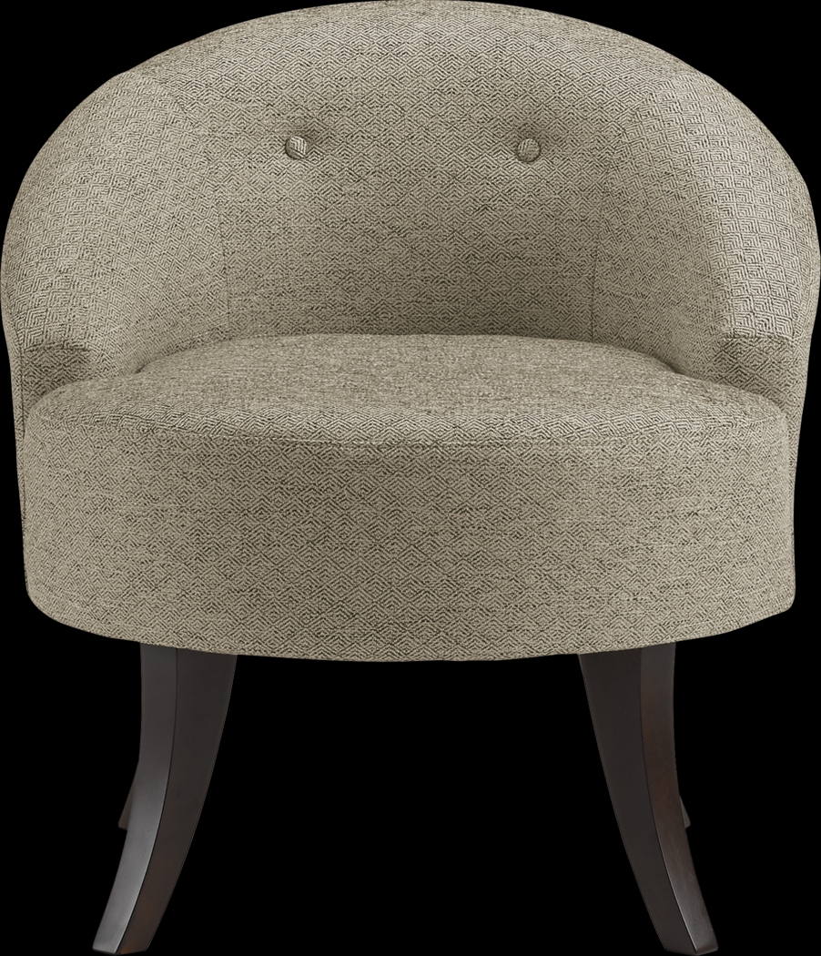 Marsston Taupe Accent Swivel Chair - Thumbnail - Image 2