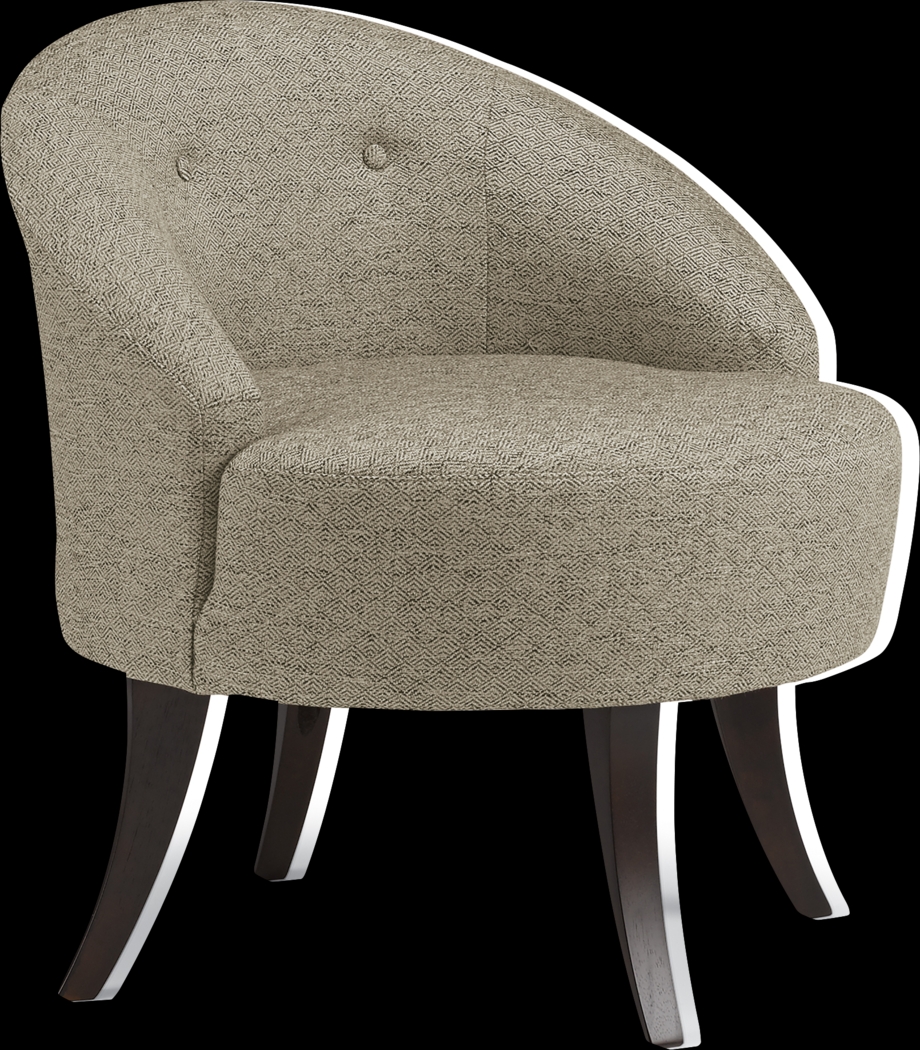 Marsston Taupe Accent Swivel Chair - Thumbnail - Image 1